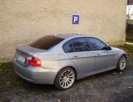BMW 3 - protislunecni autofolie Llumar AT15